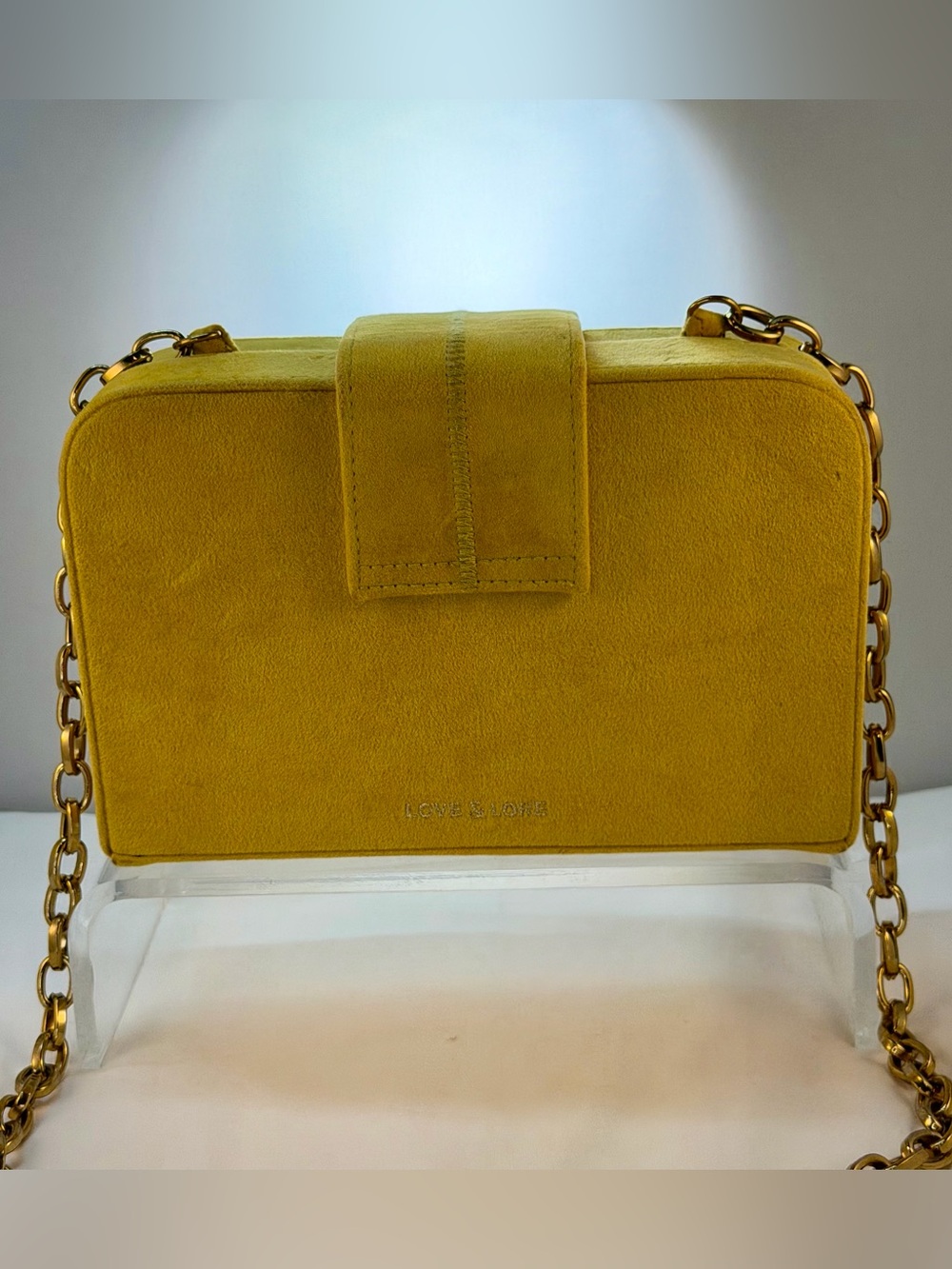Love& Lore  Velvet Crossbody Bag